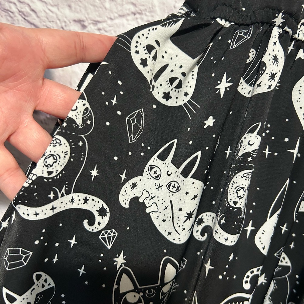 Unique Vintage Cats Dress Size XS - Picture 5 of 11
